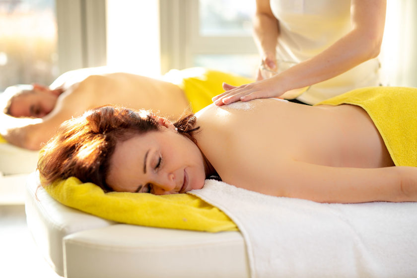 Partner-Massage im Vital Private Spa im Wellness Satsr geprüften Thermarium in Bad Schönborn