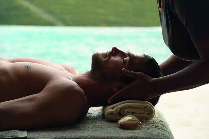 Männer-Wellnessanwendung im mit 5 Wellness Stars ausgezeichneten Strandhotel Georgshöghe auf der Nordseeinsel Norderney