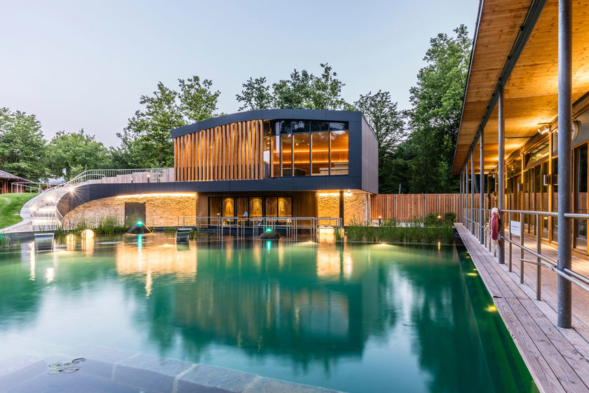 Saunabereich des Keidel Mineral Thermalbads im Gesundheitsresort Freiburg