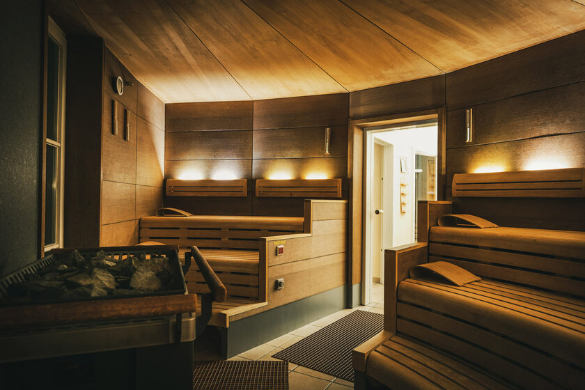 Sauna im Wellnesshotel Lauterbad