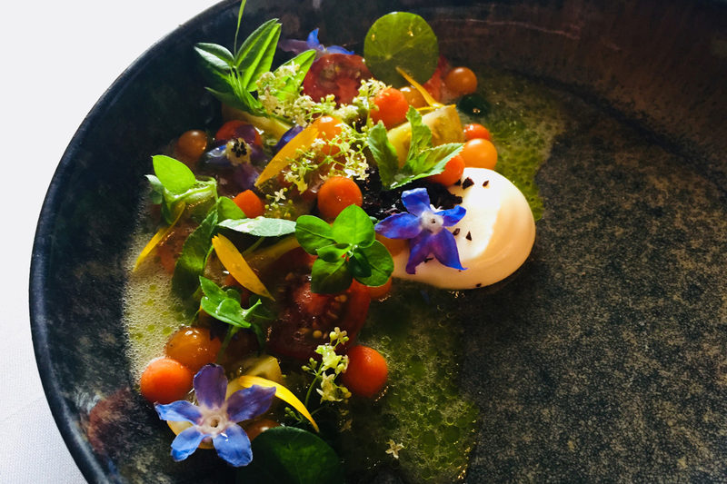 Bunte Tomaten aus der Gourmetküche